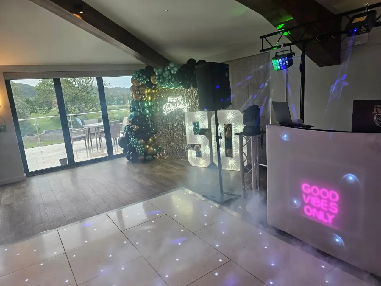 A 50th Birthday Party hosted by Good Vibes Only