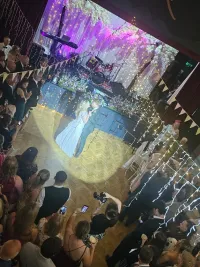 Wedding reception hosted by Good Vibes Only