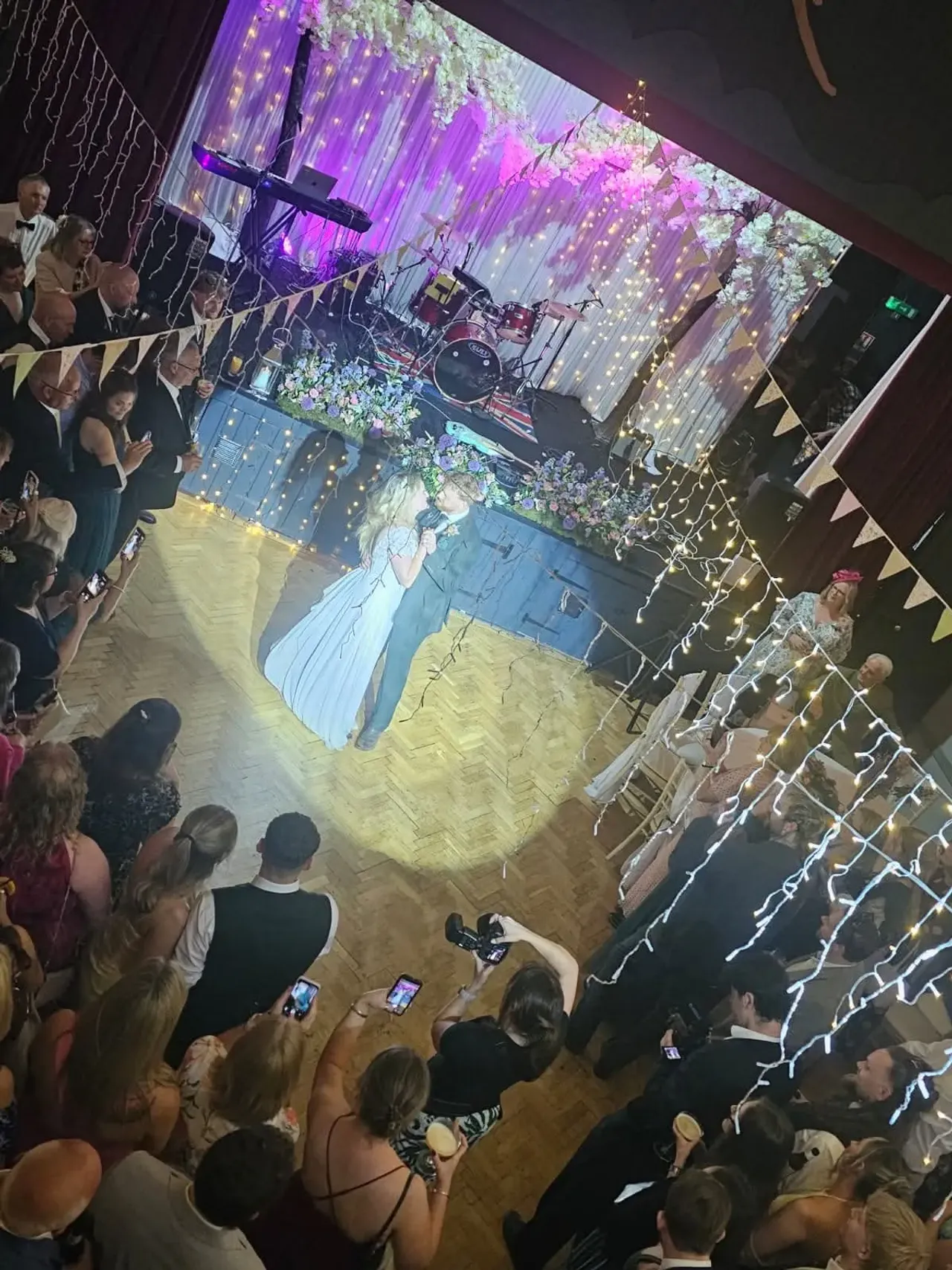 Wedding reception hosted by Good Vibes Only