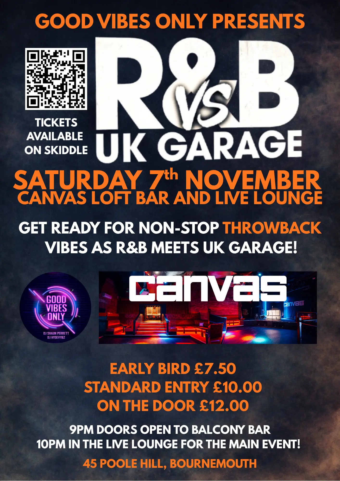 R&B vs UK GARAGE – THE ULTIMATE THROWBACK PARTY!