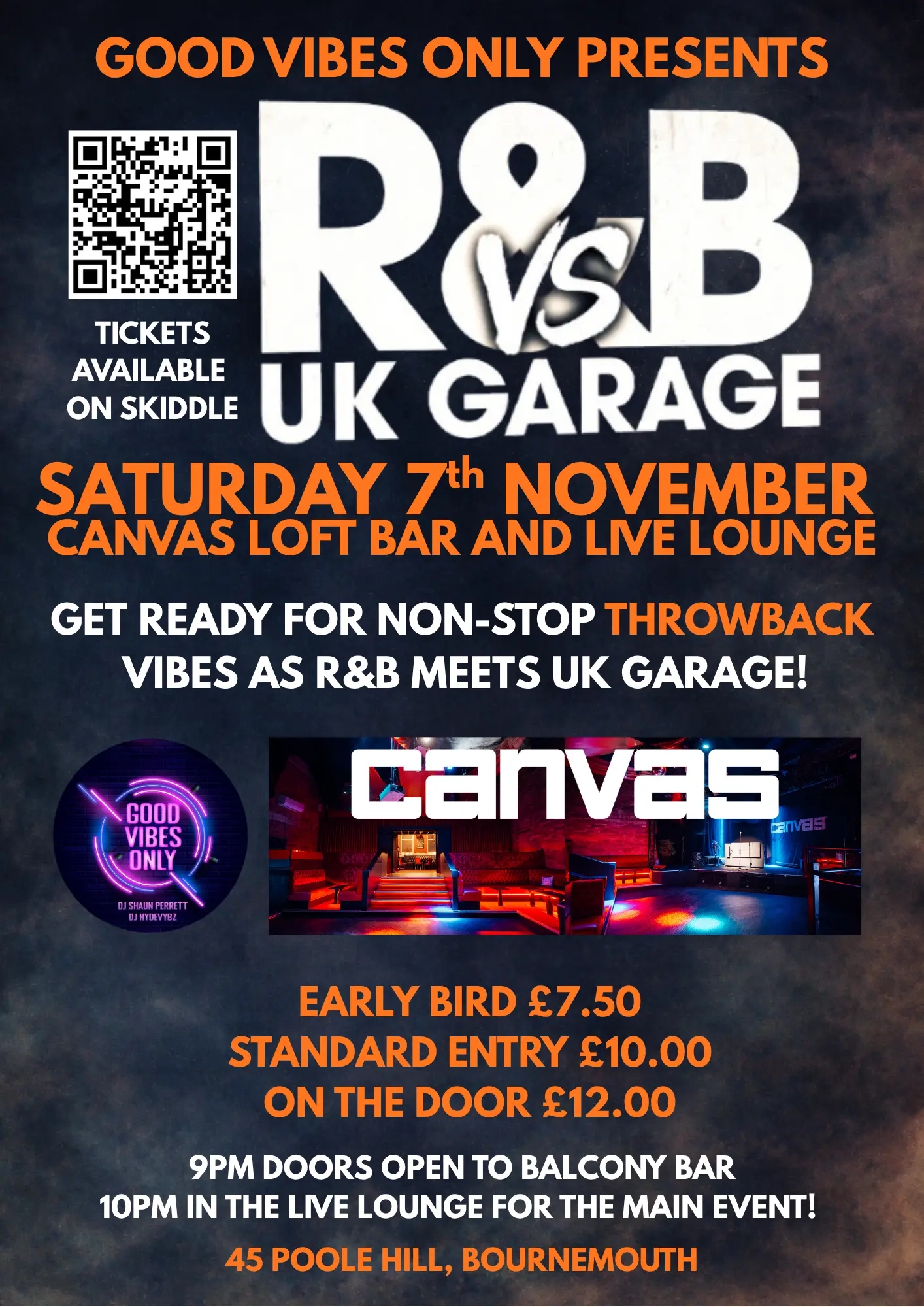 R&B vs UK GARAGE – THE ULTIMATE THROWBACK PARTY!